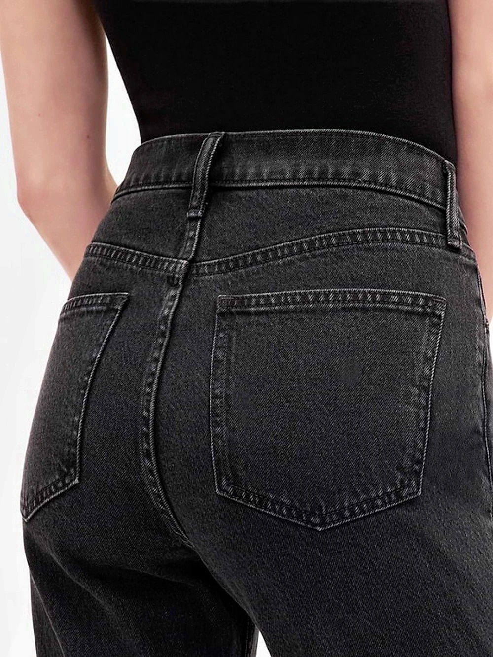 Gap Vintage Slim High Rise High Rise Black Jeans Waist 25